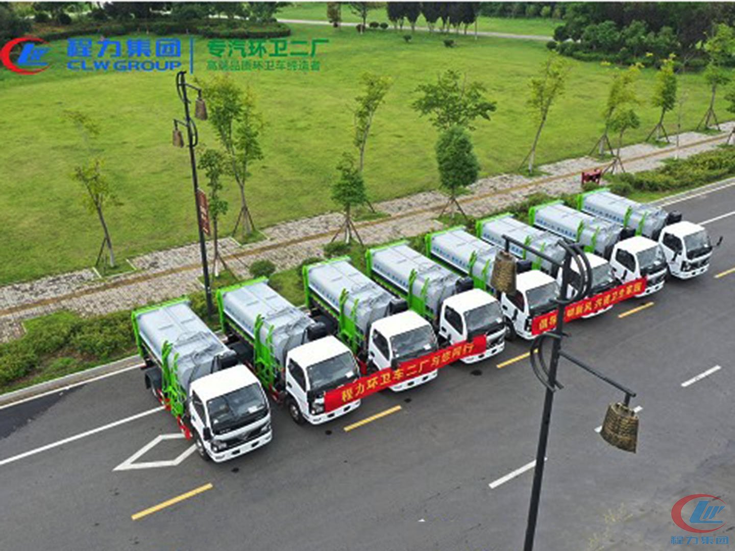 凯时优质运营商集团国六东风福瑞卡5方餐厨垃圾车批量交车